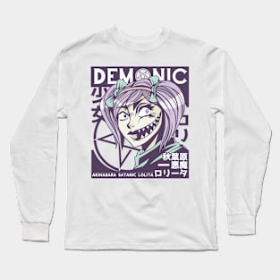 Anime Demon Girl Long Sleeve T-Shirt